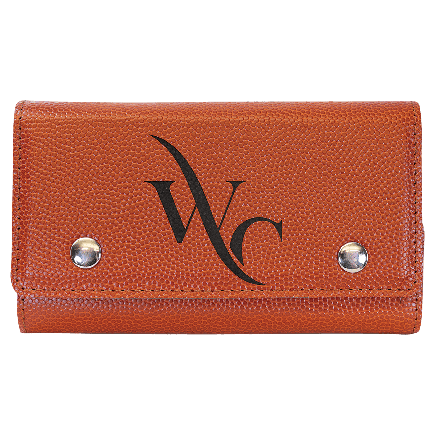 Basketball Engravable Leatherette Card & Dice Set