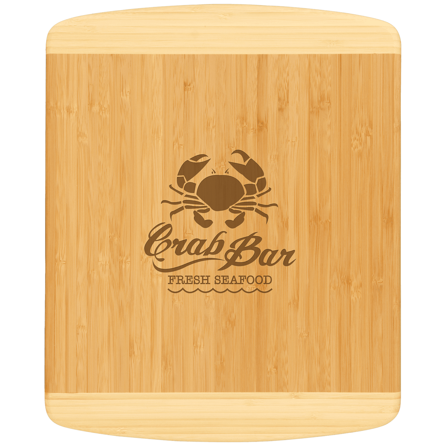 Bamboo 2-Tone Cutting Board - 13 1/2" x 11 1/2"