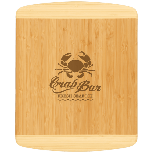 Bamboo 2-Tone Cutting Board - 13 1/2" x 11 1/2"