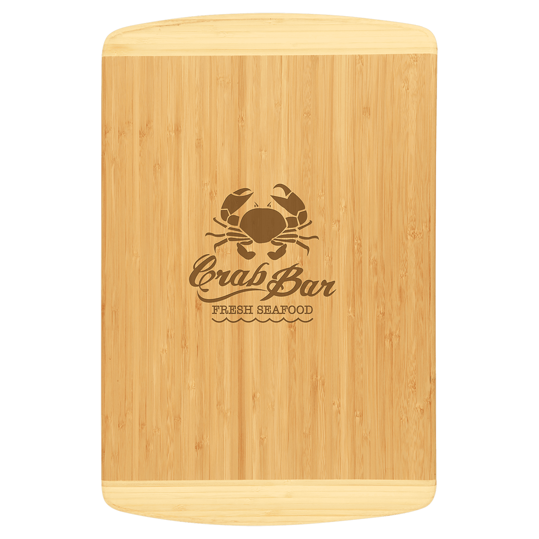 Bamboo 2-Tone Cutting Board - 18" x 12"