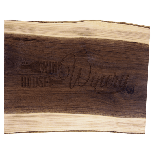 Black Walnut Cutting and Charcuterie Board - 15" x 11 1/2"