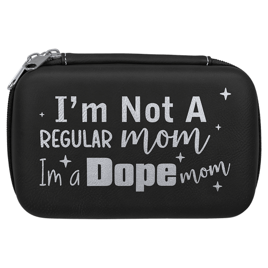 Black/Silver Smoke Case - 7" x 4" x 2 1/2"