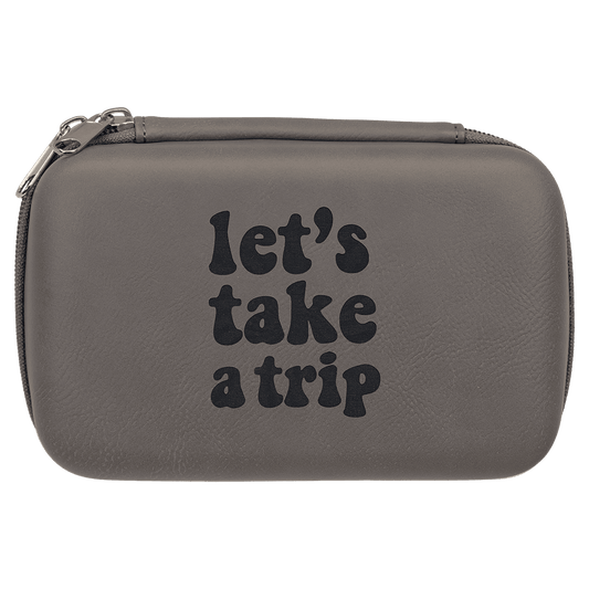 7" x 4" x 2 1/2" Gray Smoke Case