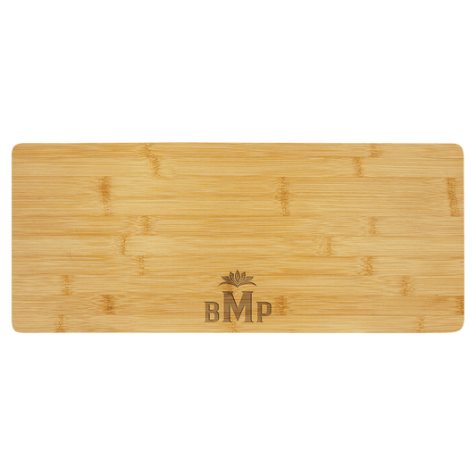 Bamboo Charcuterie Board/Cutting Board - 19 3/4" x 8"