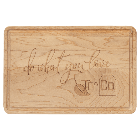 Maple Cutting Board with Drip Ring - 9" x 6"