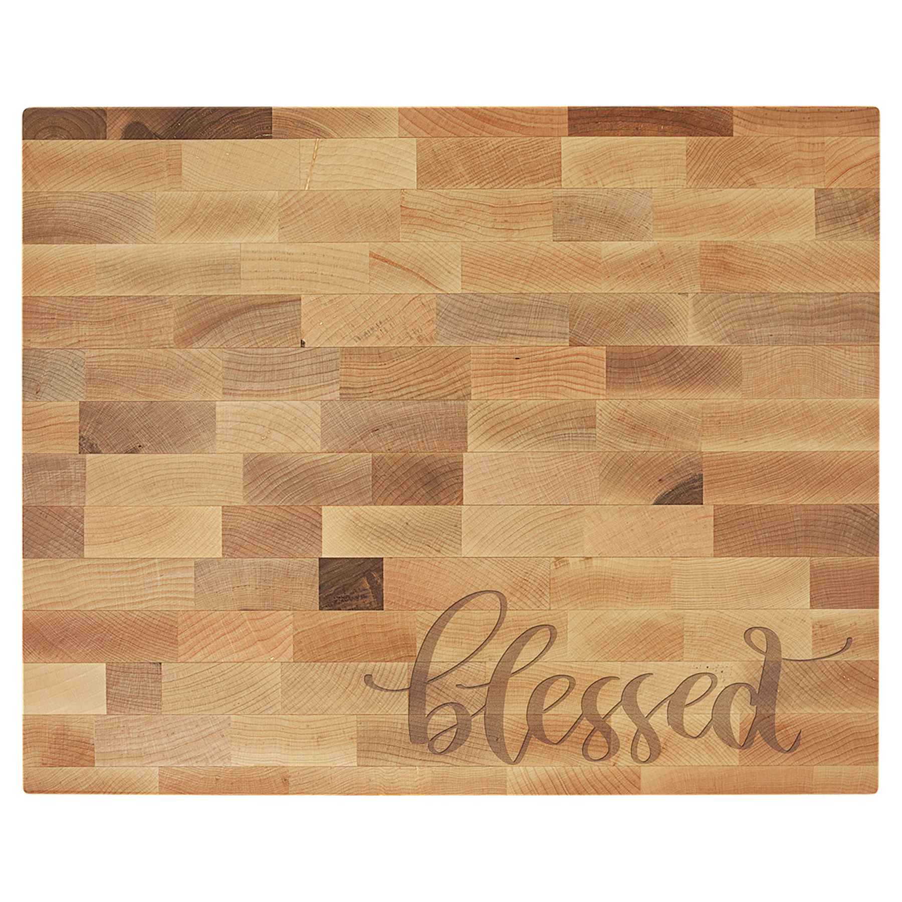 Maple Butcher Block Cutting Board - 16" x 13" x 1 1/2"