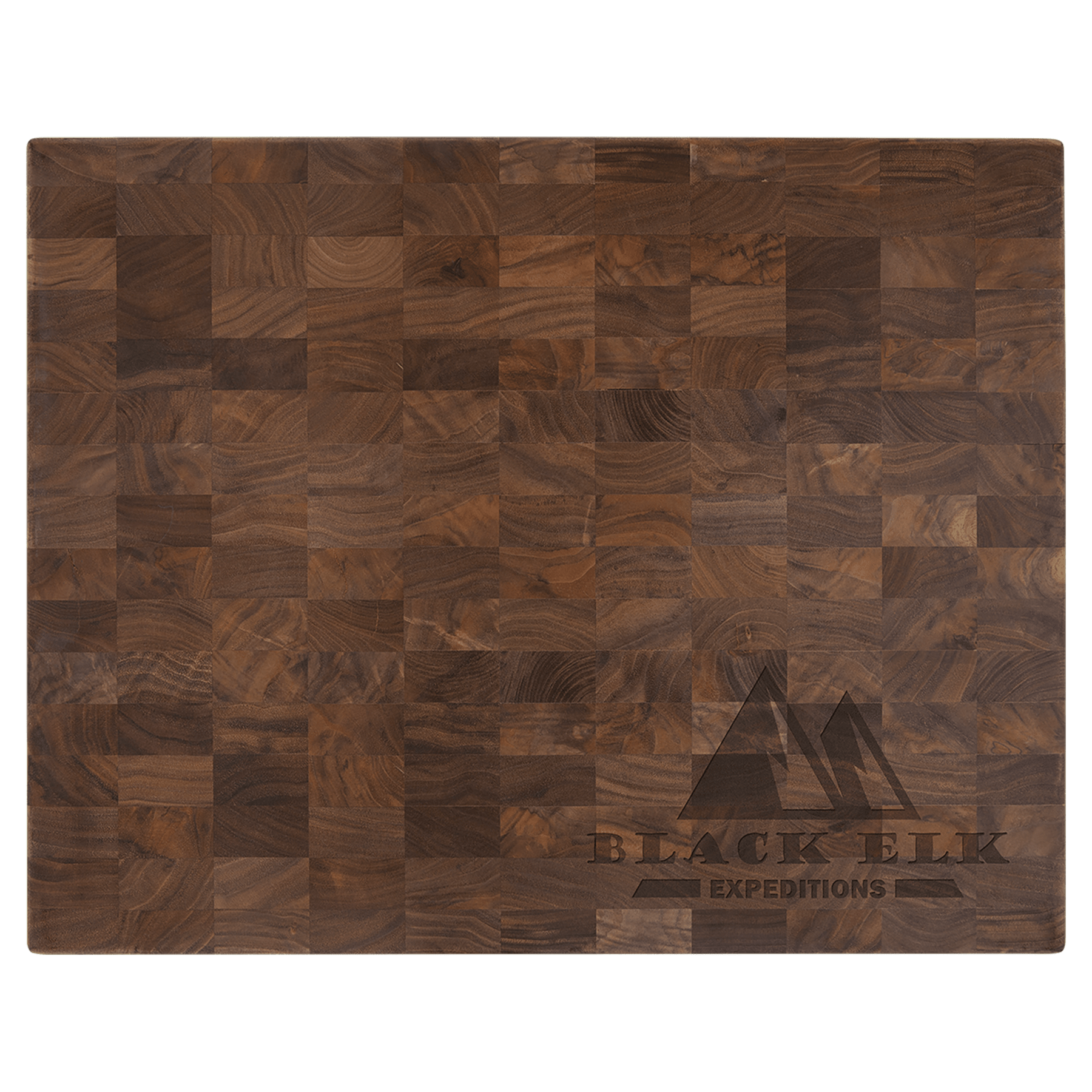 Walnut Butcher Block Cutting Board - 16" x 13" x 1 3/8"