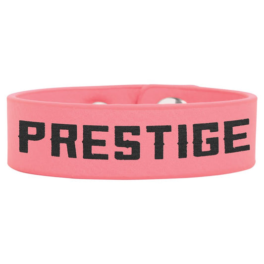 Pink Engravable Leatherette Youth Cuff Bracelet - 8 1/2" x 3/4"