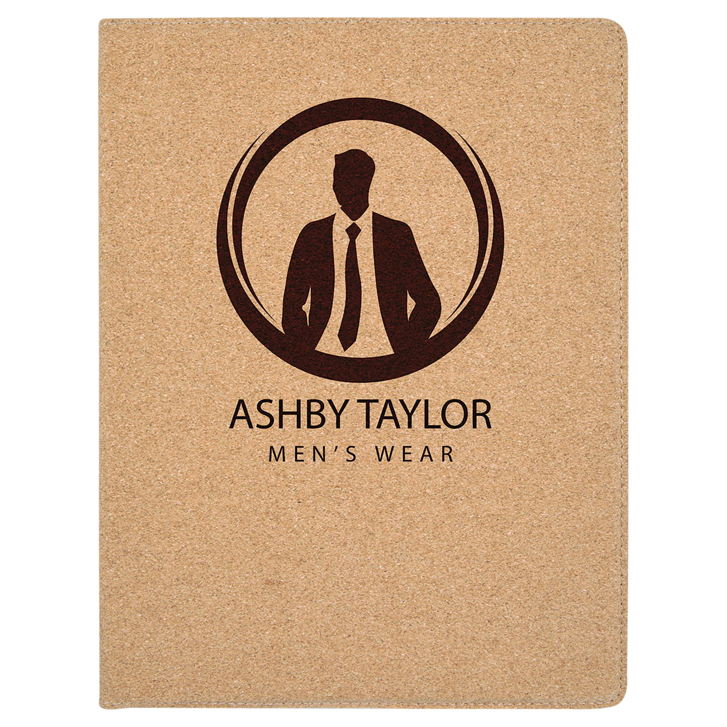 Cork Portfolio with Notepad - 9 1/2" x 12"