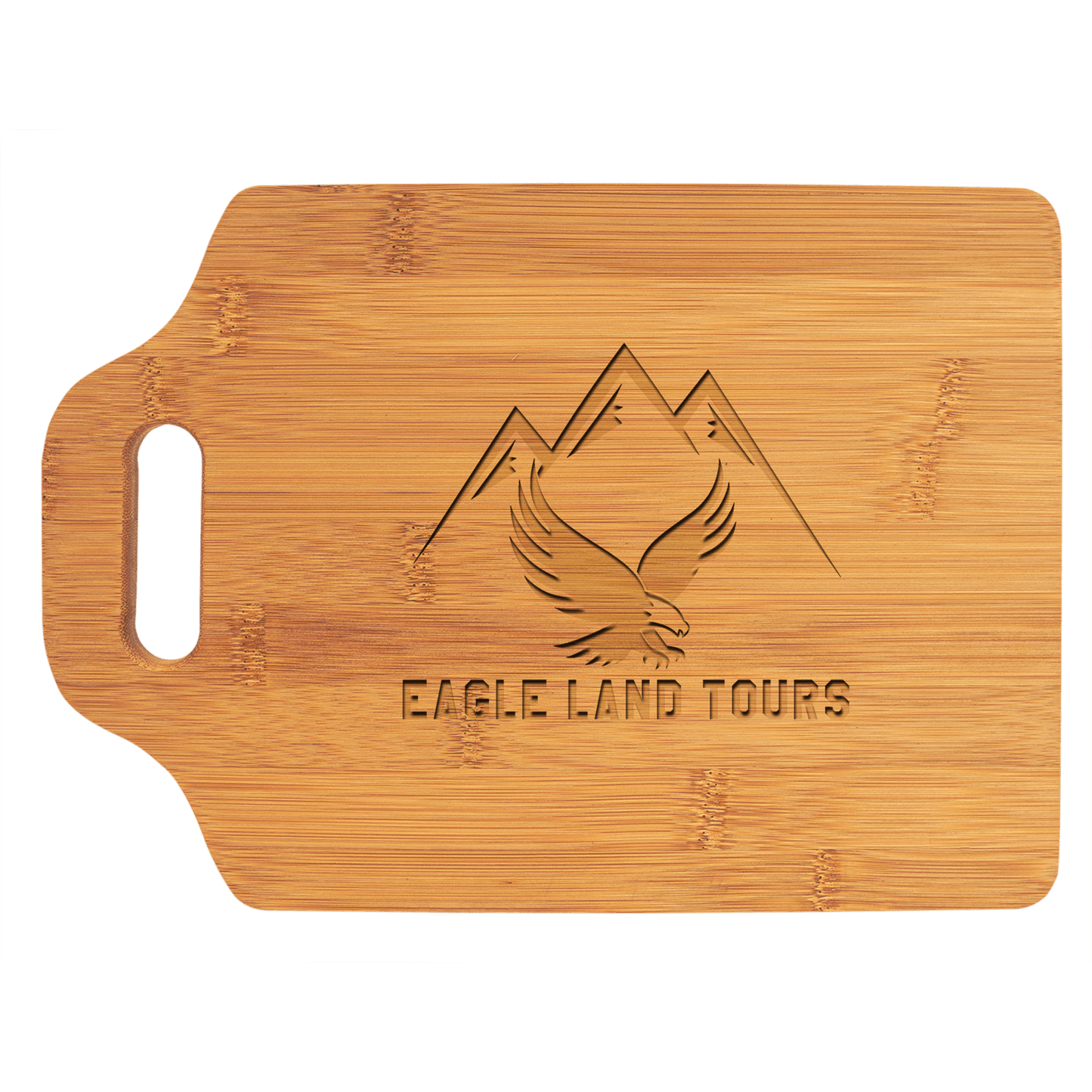 Bamboo Cutting Board with Handle - 11" x 7 3/4"