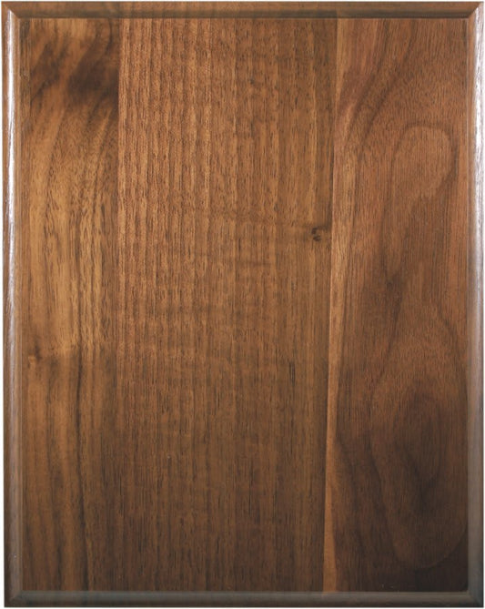9" x 12" Cove Edge Genuine Walnut Plaque
