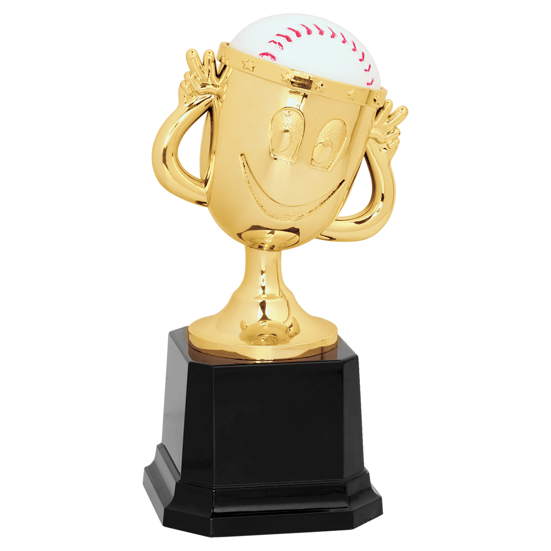 Baseball Happy Cup Trophy - 6"
