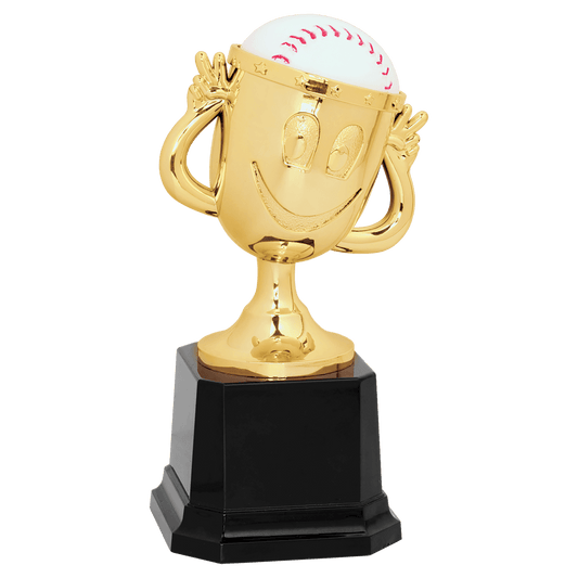 Baseball Happy Cup Trophy - 6"