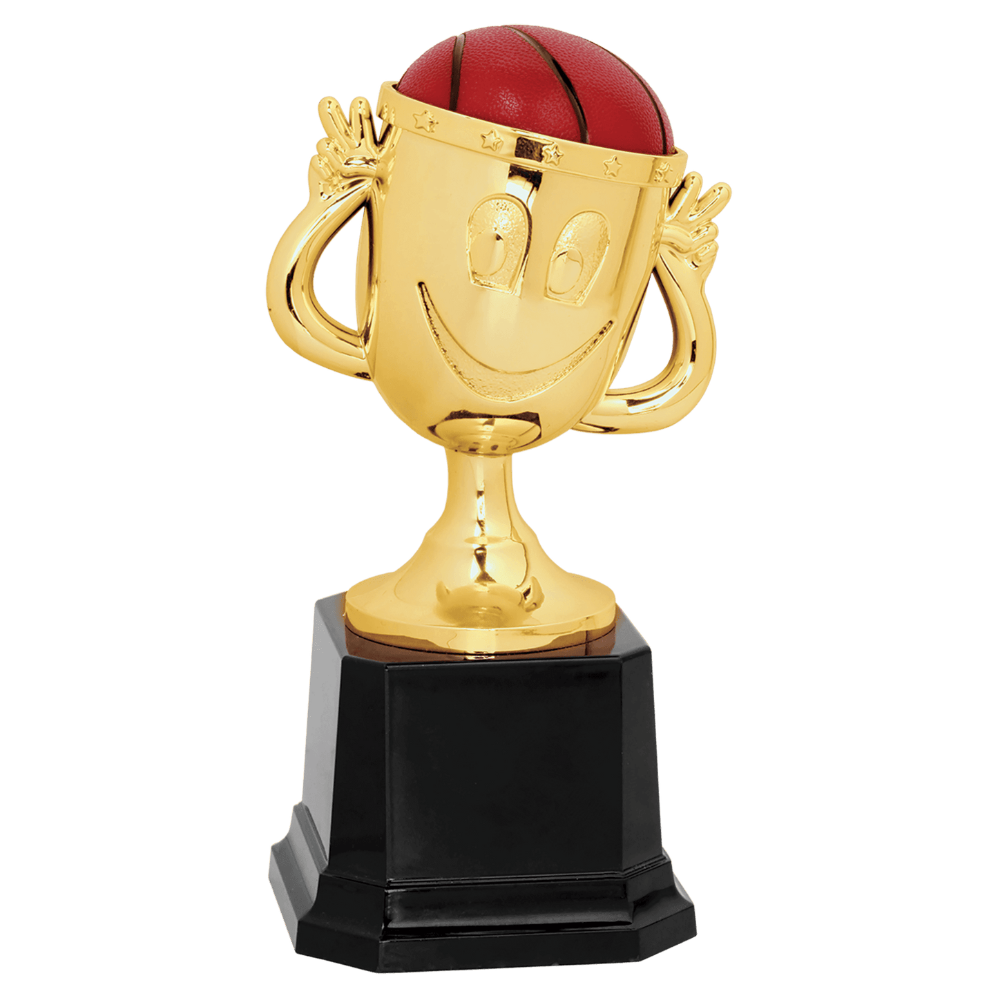 Basketball Happy Cup Trophy - 6"