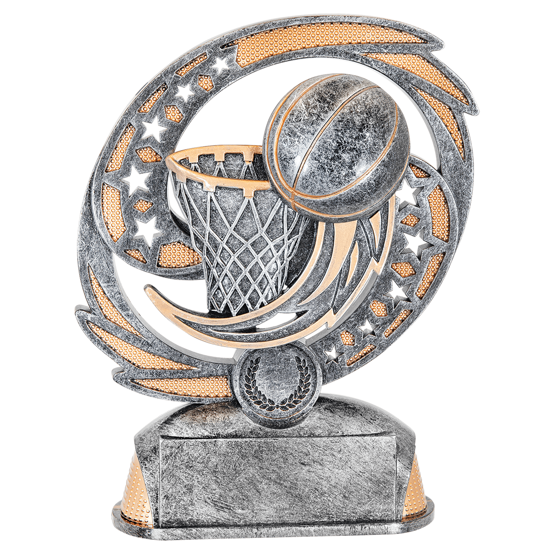 Basketball Hurricane Award - 6 1/2"