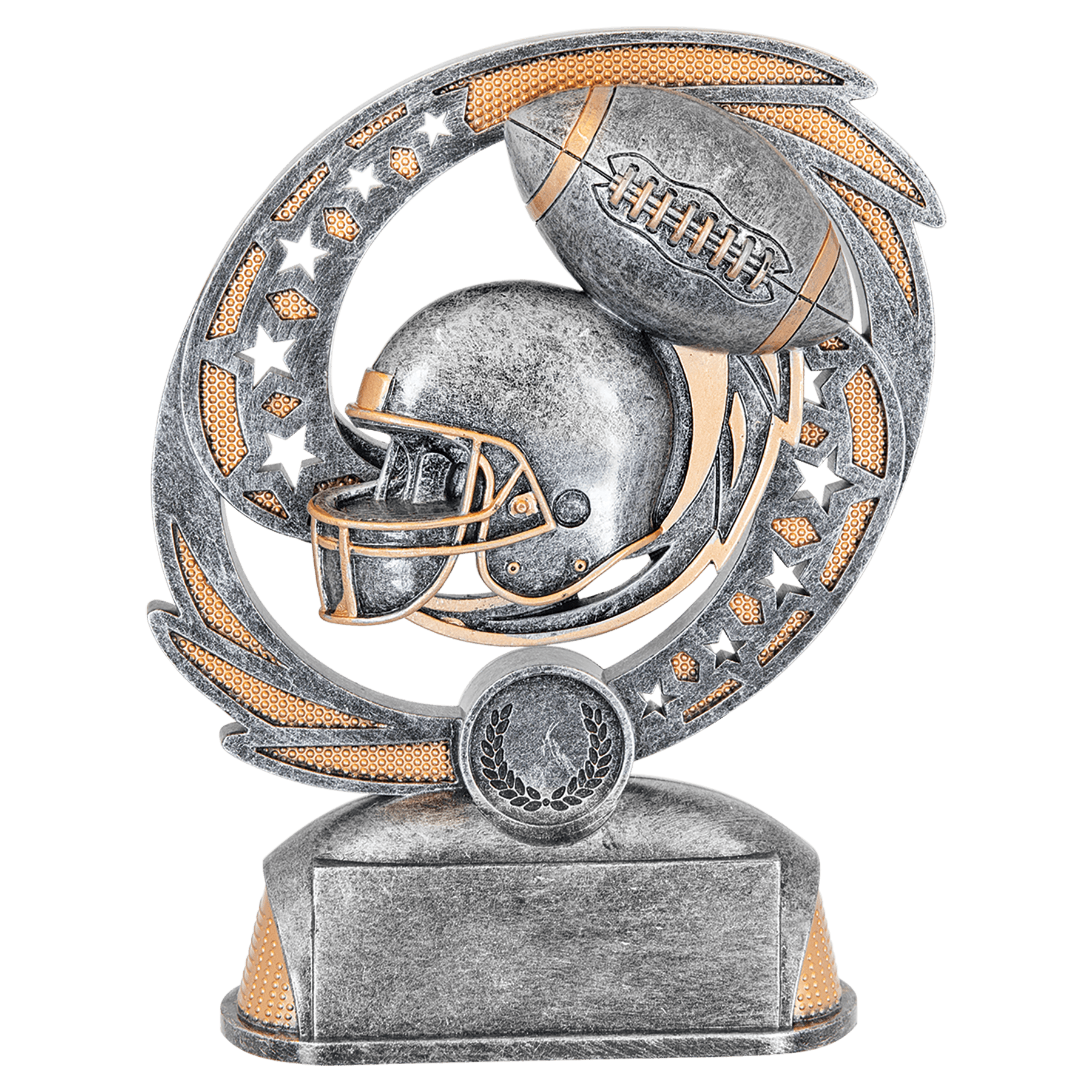 Football Hurricane Award - 6 1/2"