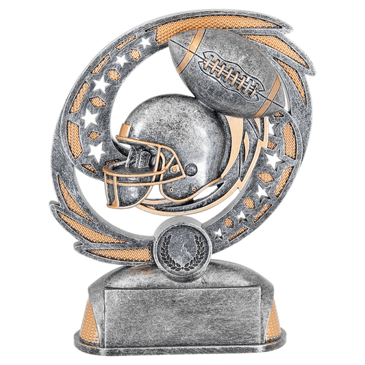 Football Hurricane Award - 6 1/2"