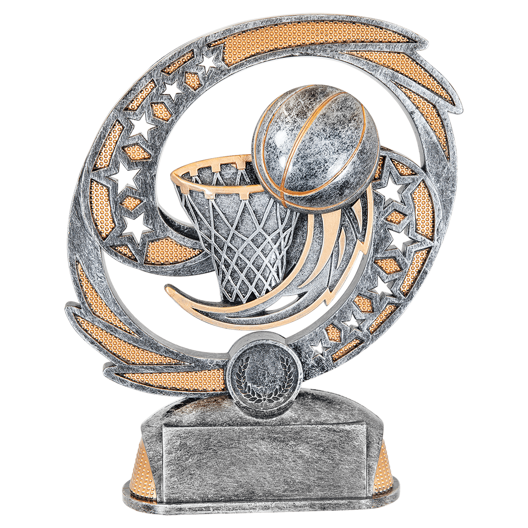 Basketball Hurricane Award - 7 1/2"