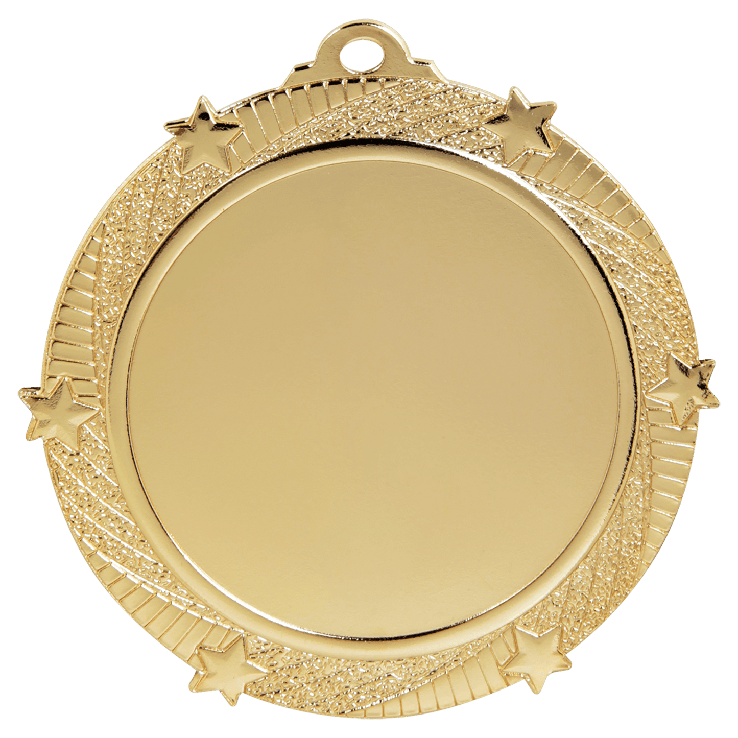 Bright Gold 6-Star 2" Insert Medal Holder - 2 3/4"