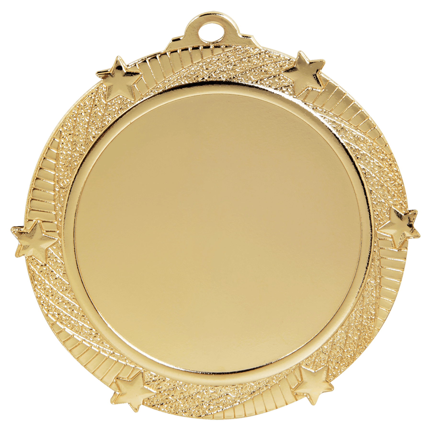 Bright Gold 6-Star 2" Insert Medal Holder - 2 3/4"