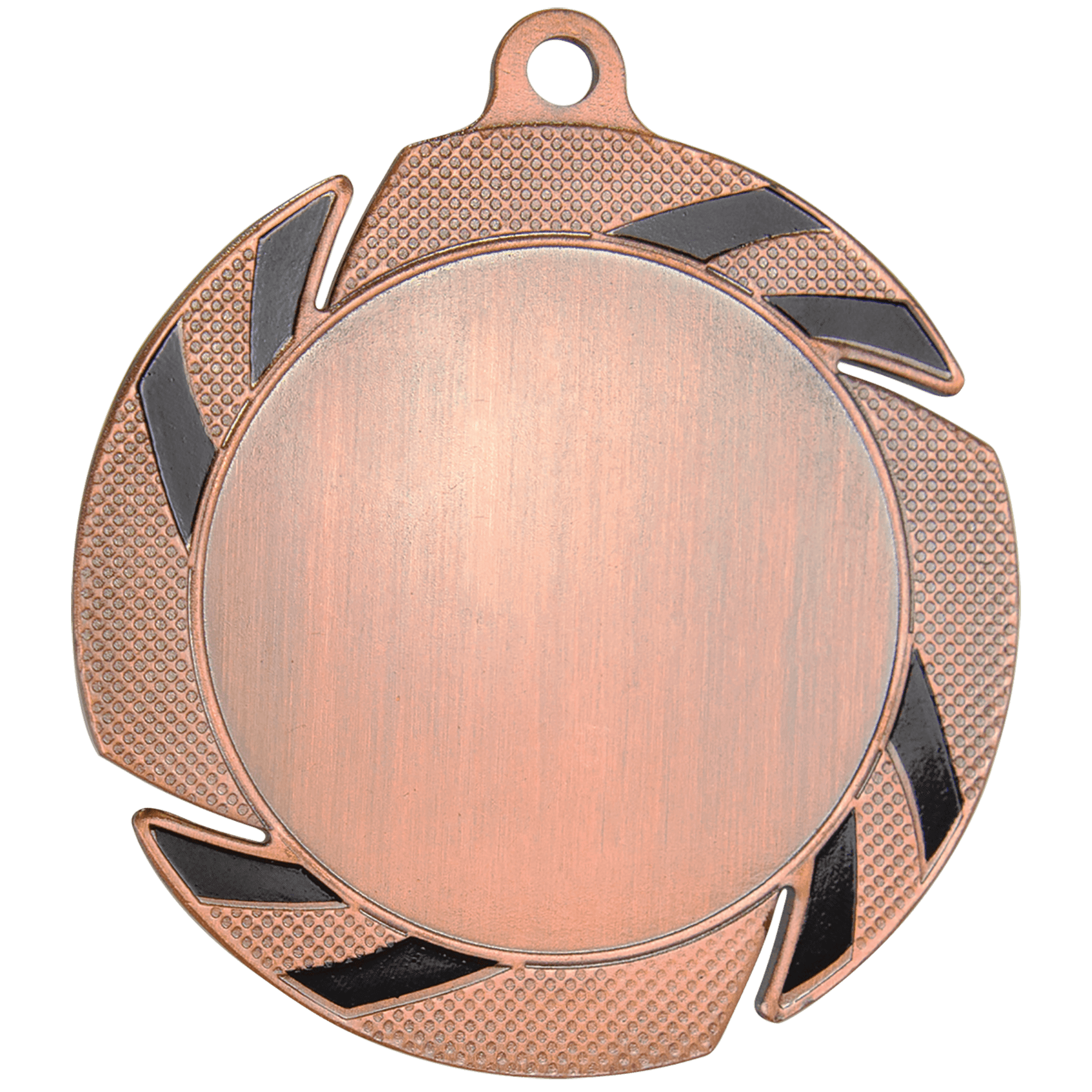 Bronze/Black 2" Insert Medal Holder - 2 3/4"