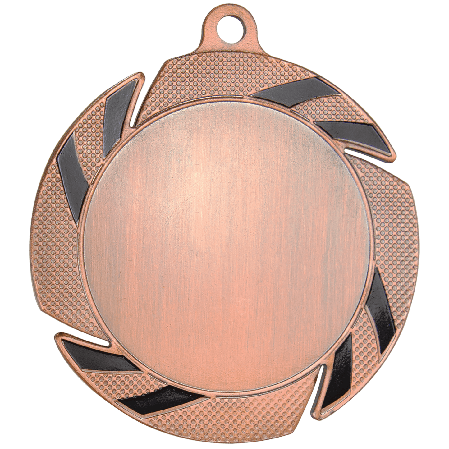 2 3/4" Bronze/Black 2" Insert Medal Holder