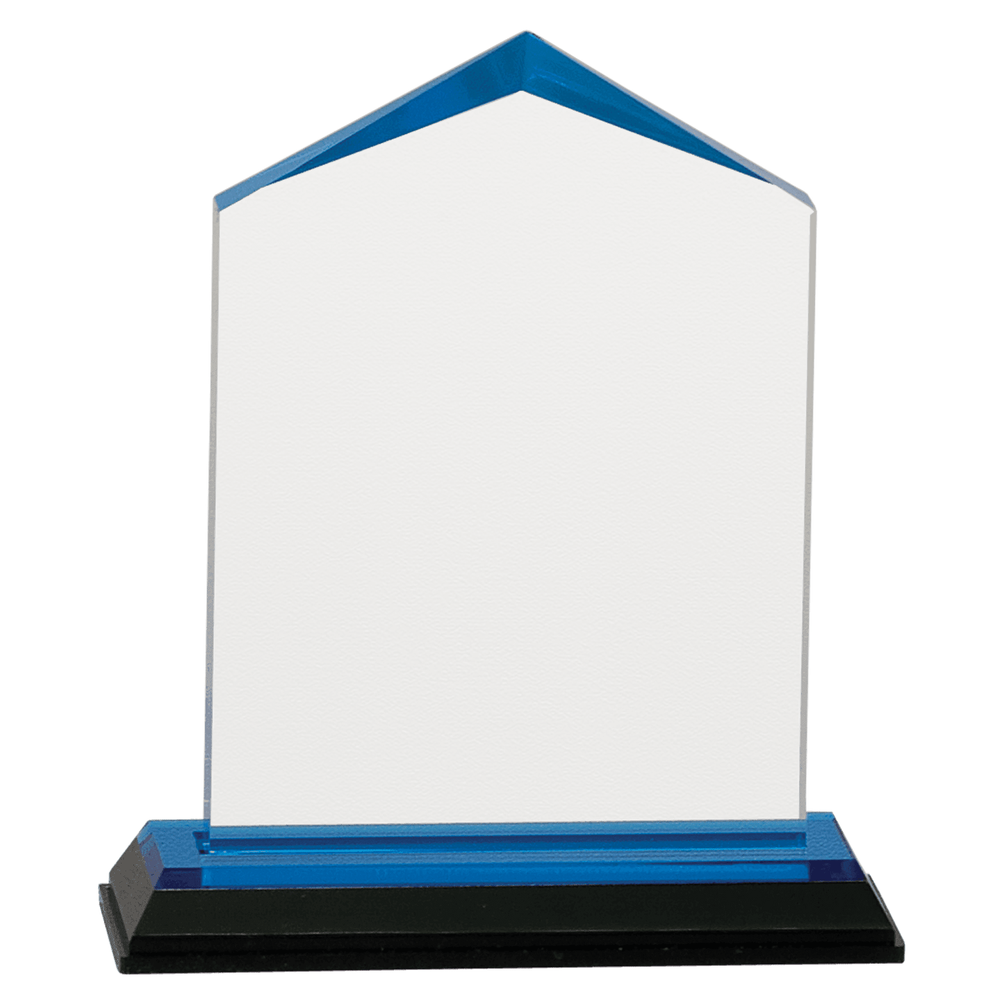 Blue Jewel Impress Acrylic - 3 1/2" x 5 1/2"