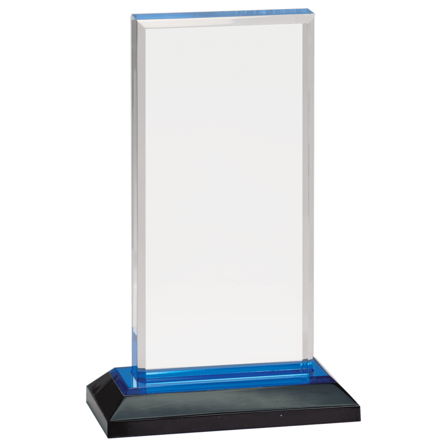 5" x 8" Blue Beveled Impress Acrylic