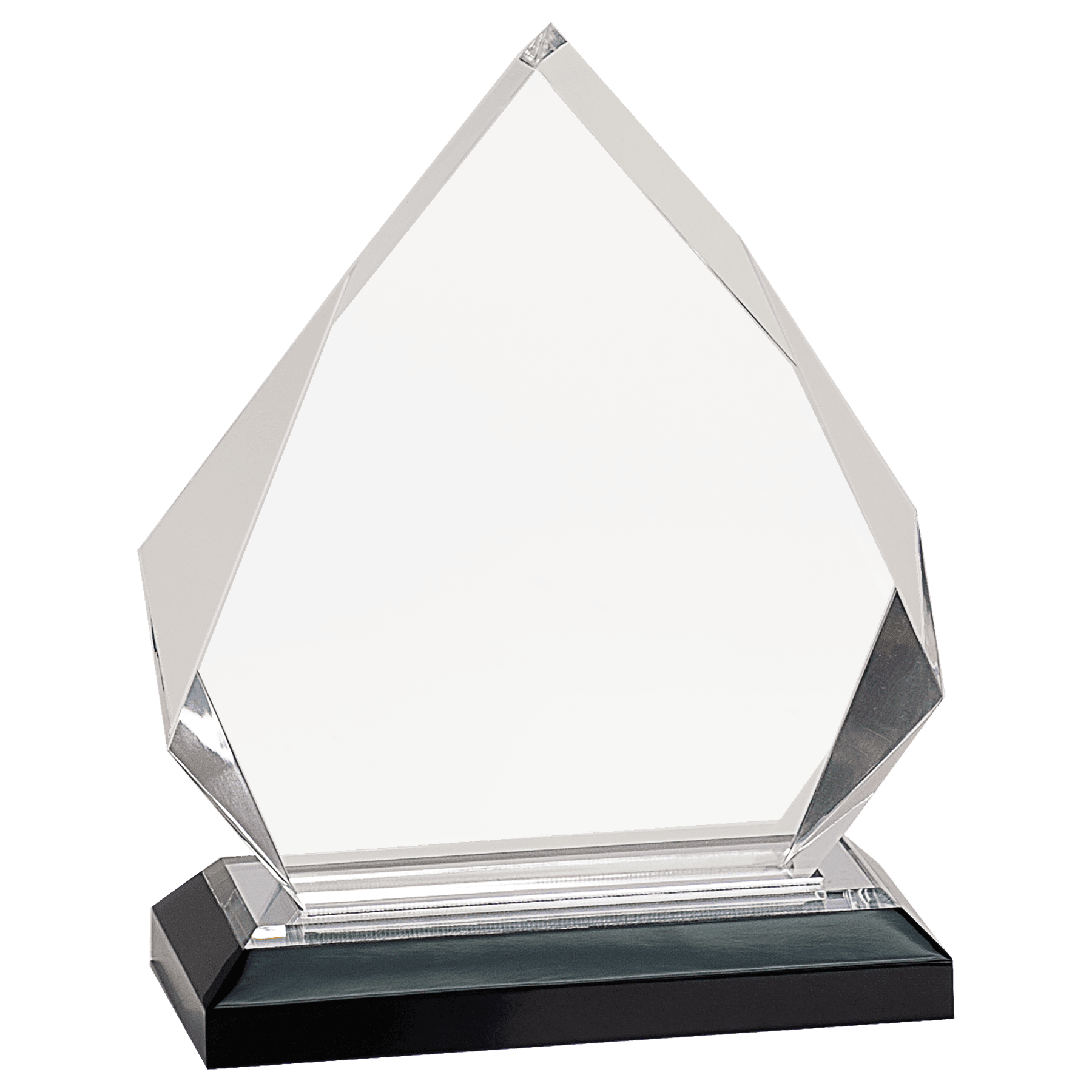 5 1/4" x 6 3/4" Silver Diamond Impress Acrylic