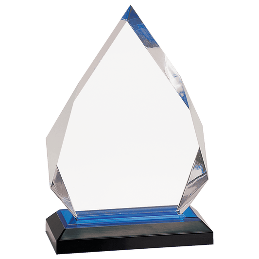 Blue Diamond Impress Acrylic - 5 1/4" x 7 3/4"