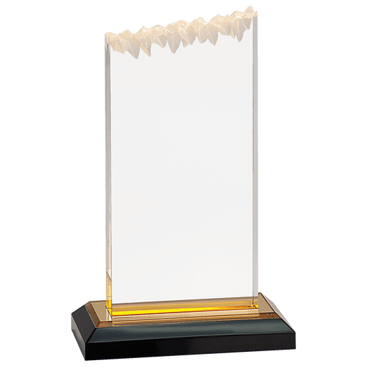 5" x 8" Gold Frosted Impress Acrylic