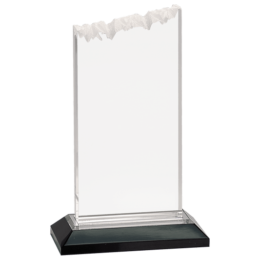 Silver Frosted Impress Acrylic - 5" x 8"