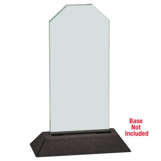 3" x 7" Jade Corners Pop-In Acrylic (Base not included)