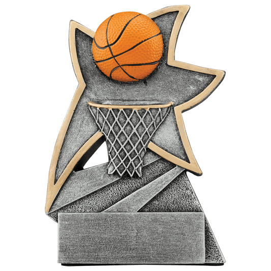 Basketball Jazz Star Resin - 5 1/2"