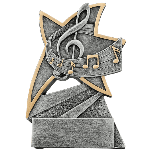 Music Jazz Star Resin - 5 1/2"