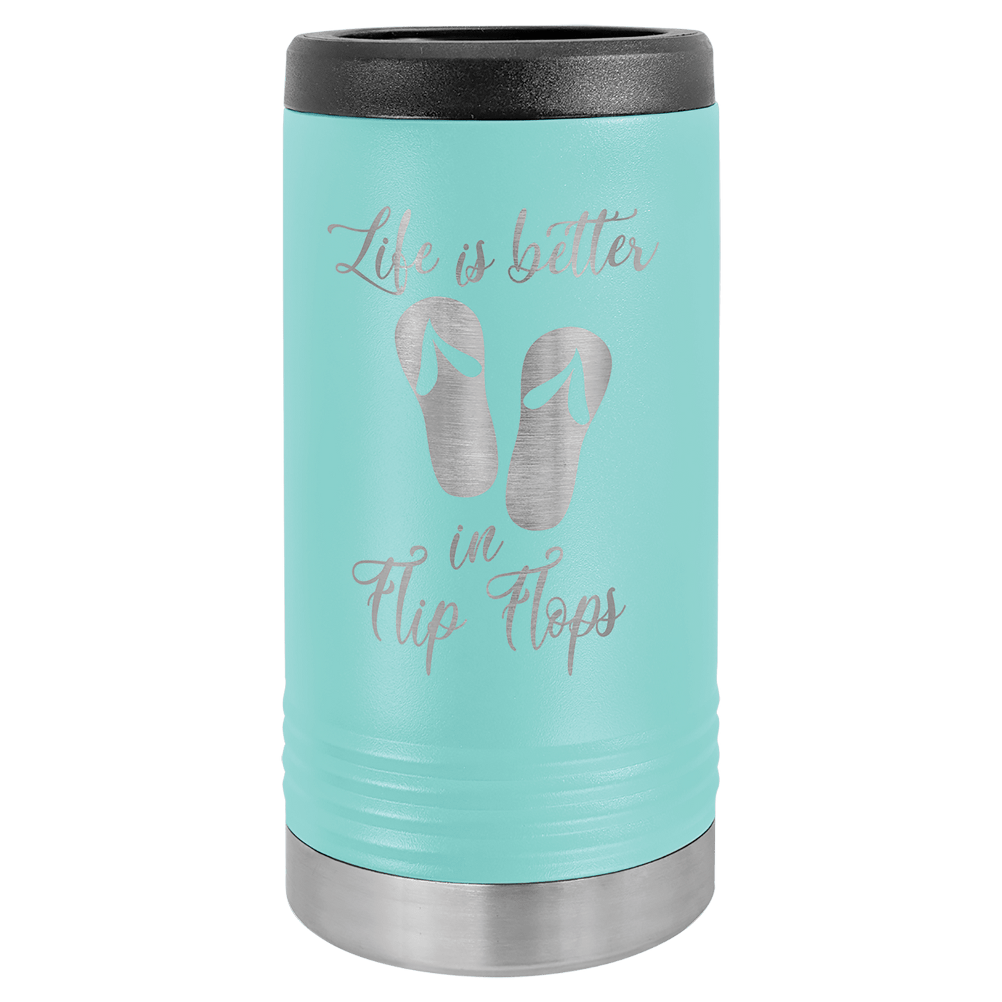 Polar Camel Teal Slim Beverage Holder