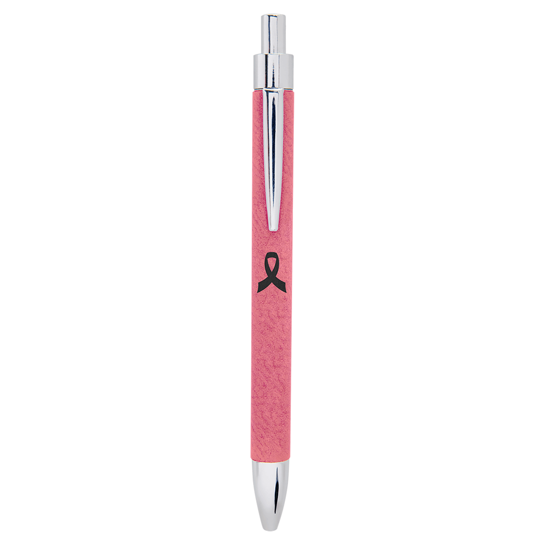 Pink Engravable Leatherette Pen