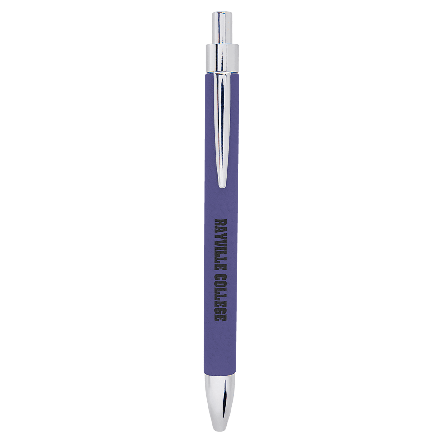 Purple Engravable Leatherette Pen