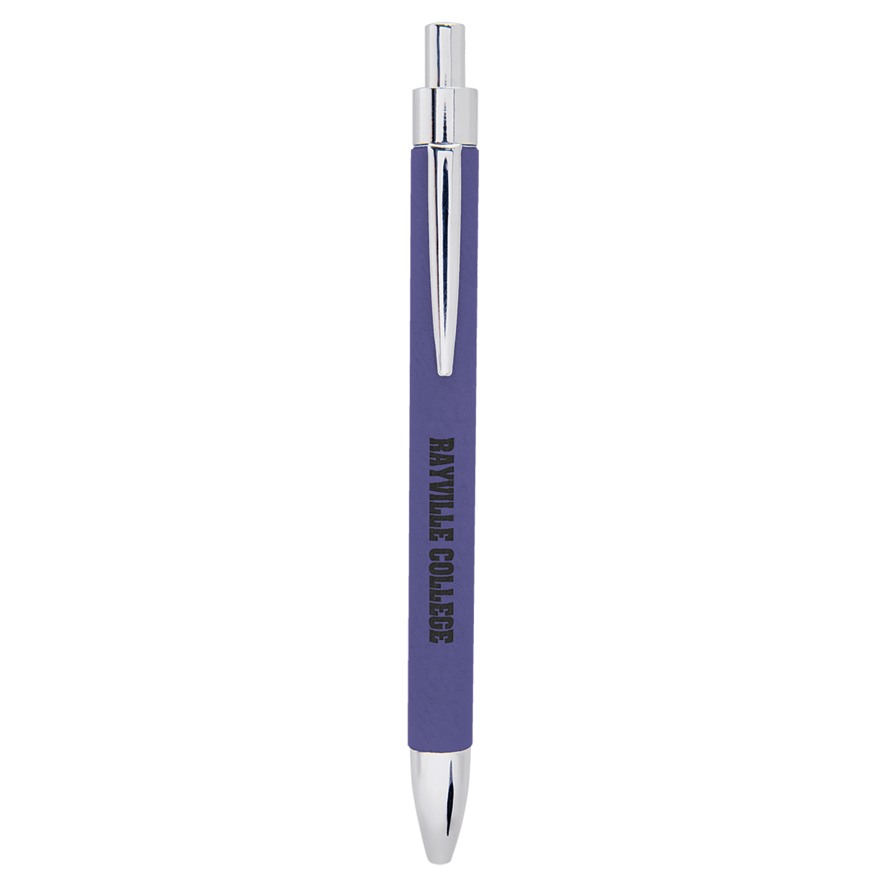 Purple Engravable Leatherette Pen