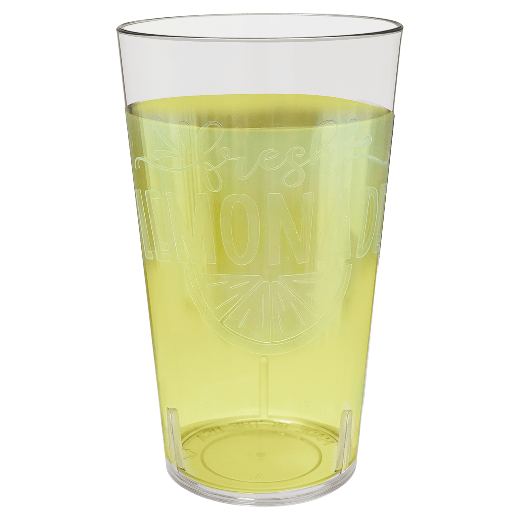oz. Engravable Clear Plastic Cup - 24