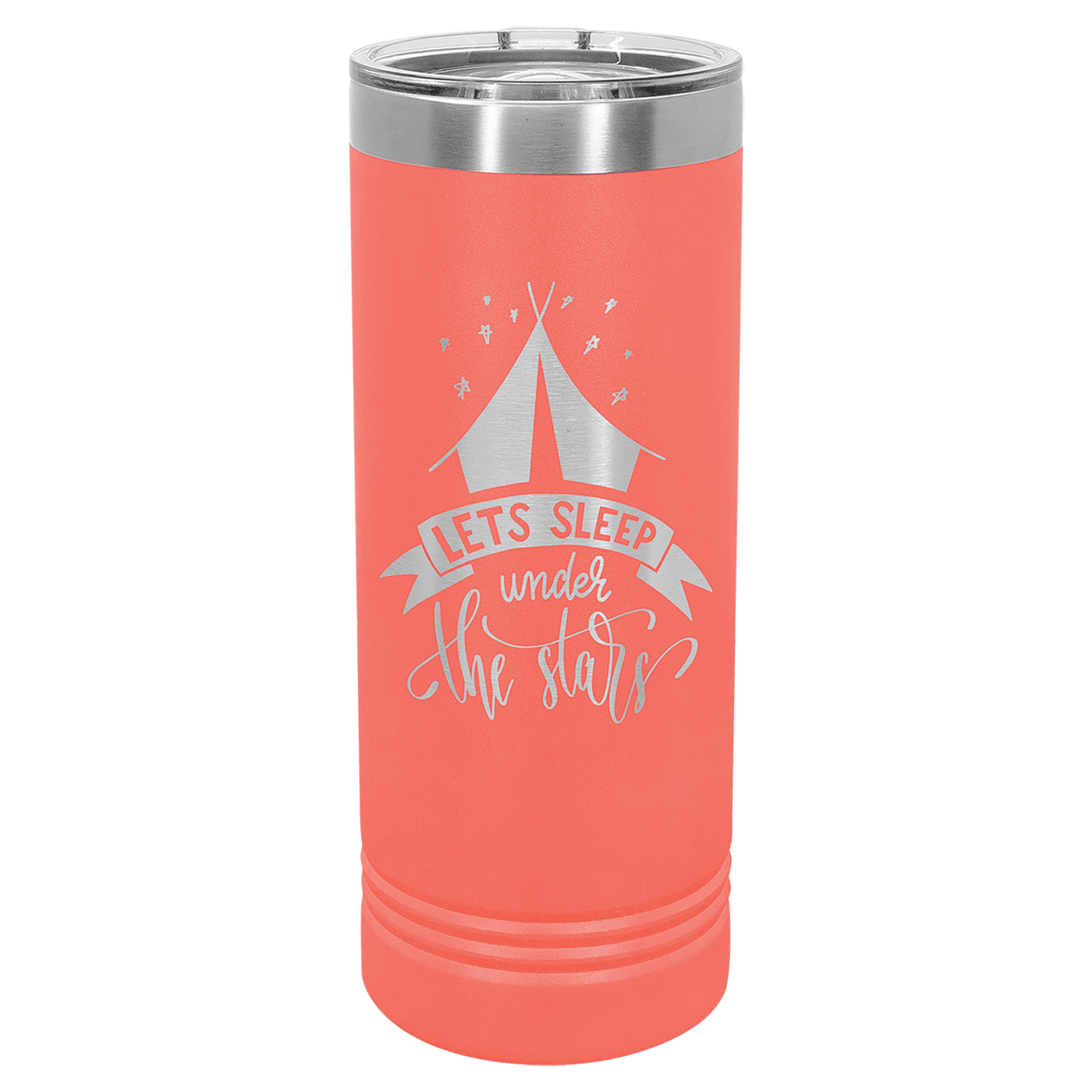 Polar Camel 22 oz. Skinny Tumbler with Slider Lid