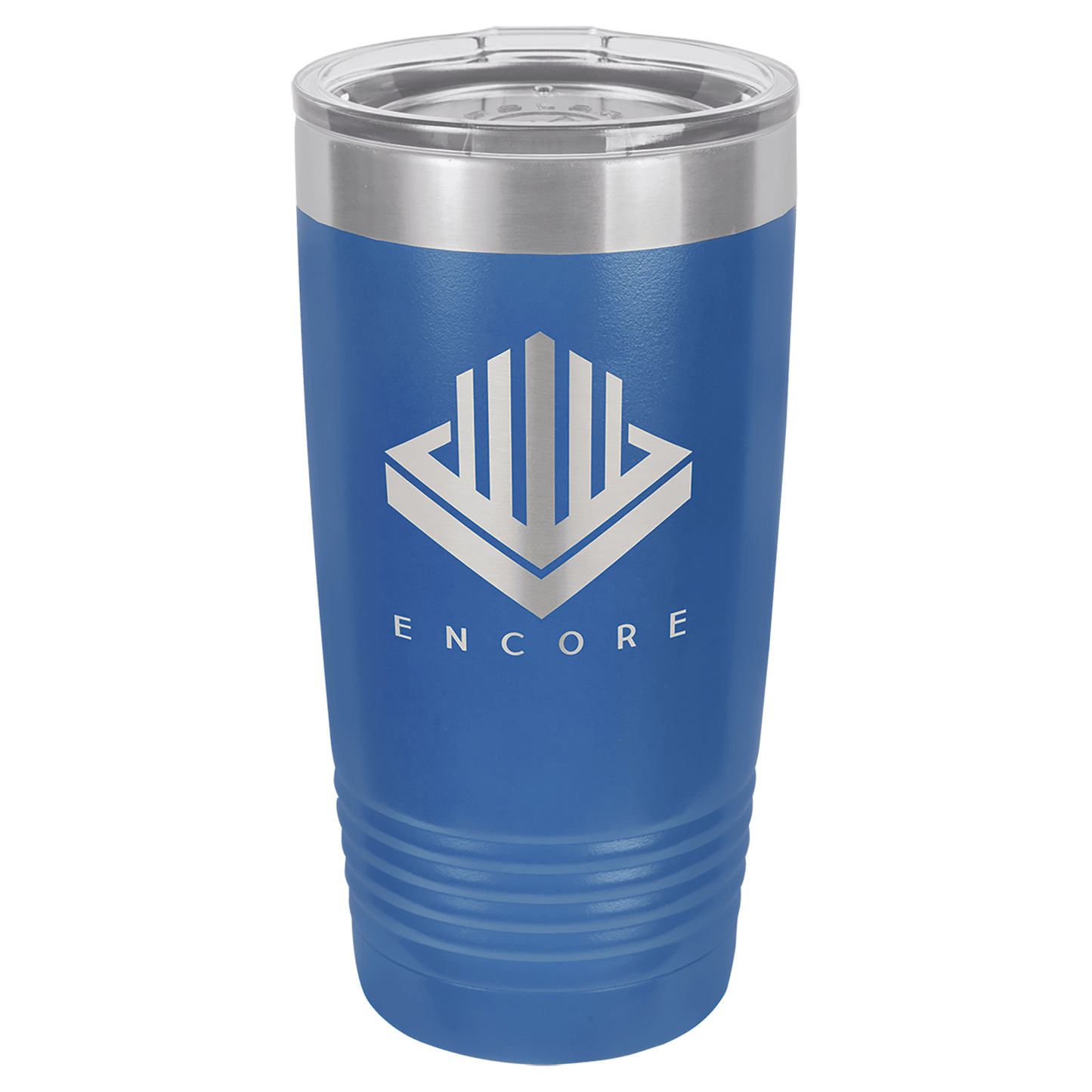 Polar Camel 20 oz. Royal Blue Ringneck Tumbler with Standard Lid