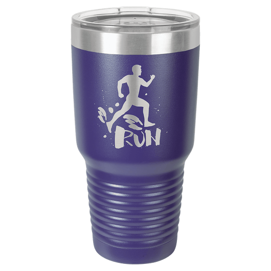 Polar Camel 30 oz. Purple Ringneck Tumbler with Standard Lid