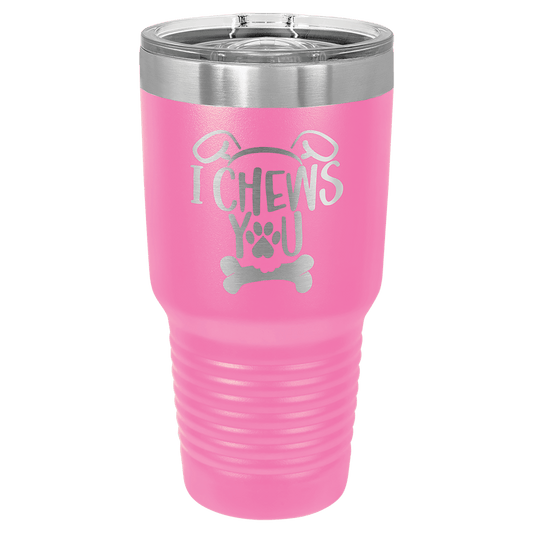 Polar Camel 30 oz. Pink Ringneck Tumbler with Slider Lid