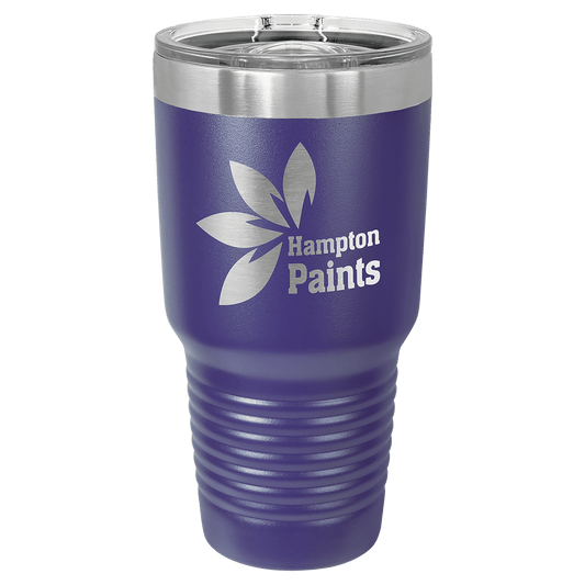 Polar Camel 30 oz. Purple Ringneck Tumbler with Slider Lid