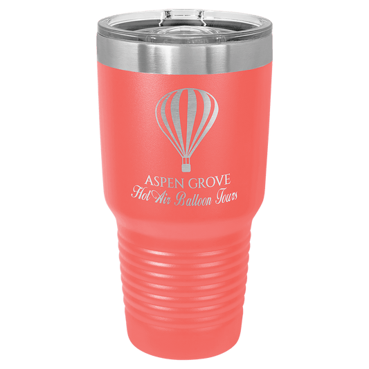 Polar Camel 30 oz. Coral Ringneck Tumbler with Slider Lid