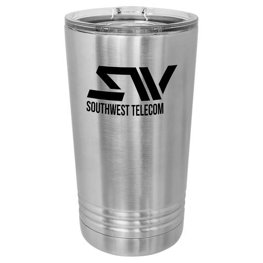 Polar Camel Stainless Steel 16 oz. Pint with Slider Lid