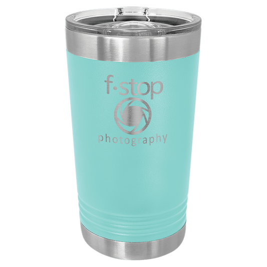 Polar Camel Teal 16 oz. Pint with Slider Lid