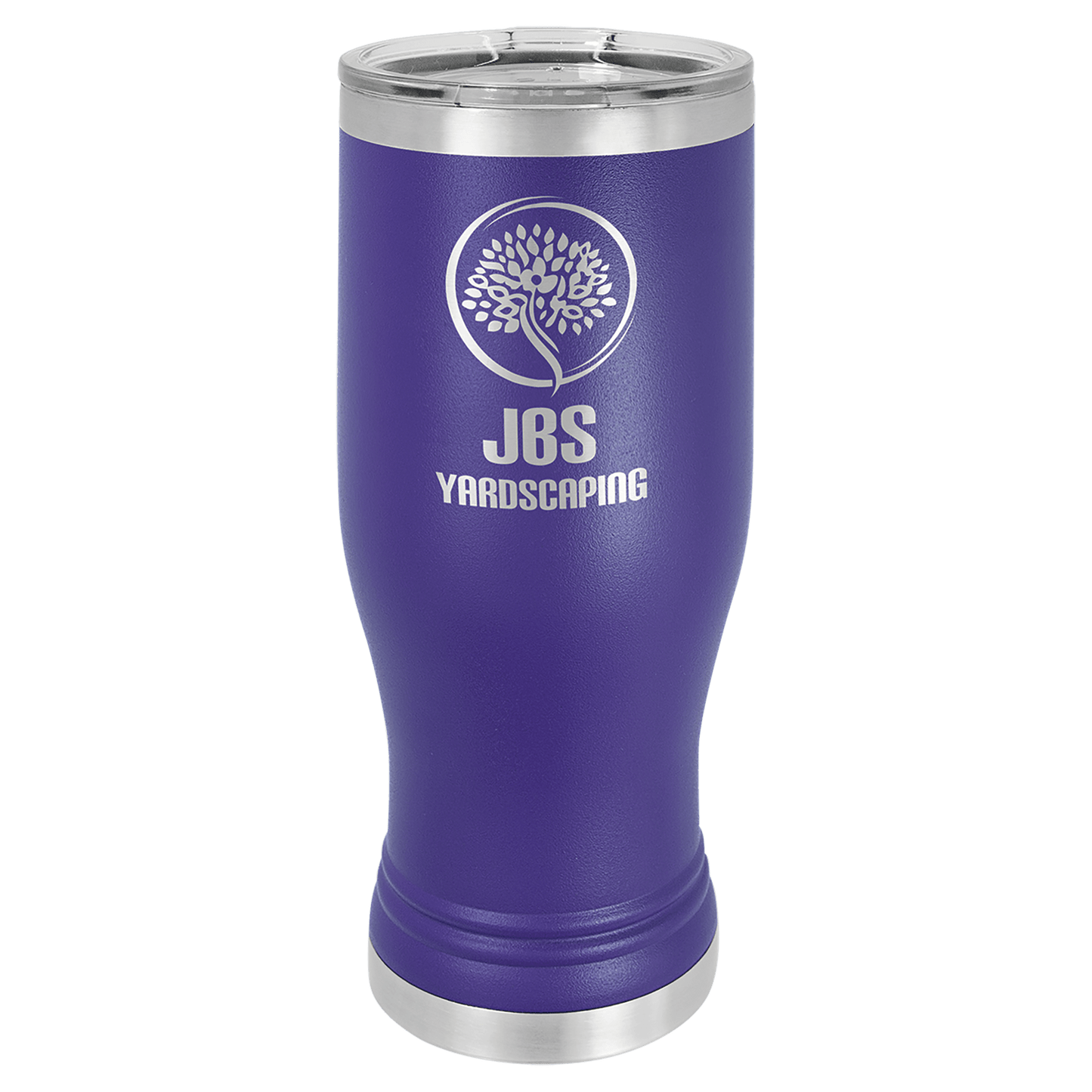 Polar Camel 20 oz. Purple Pilsner Tumbler with Standard Lid