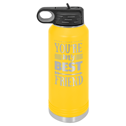 Polar Camel 32 oz. Yellow Water Bottle